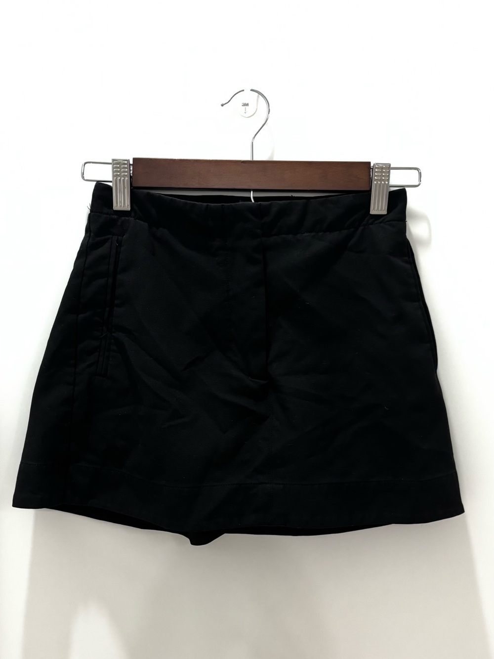 Zara Black Athletic Skort